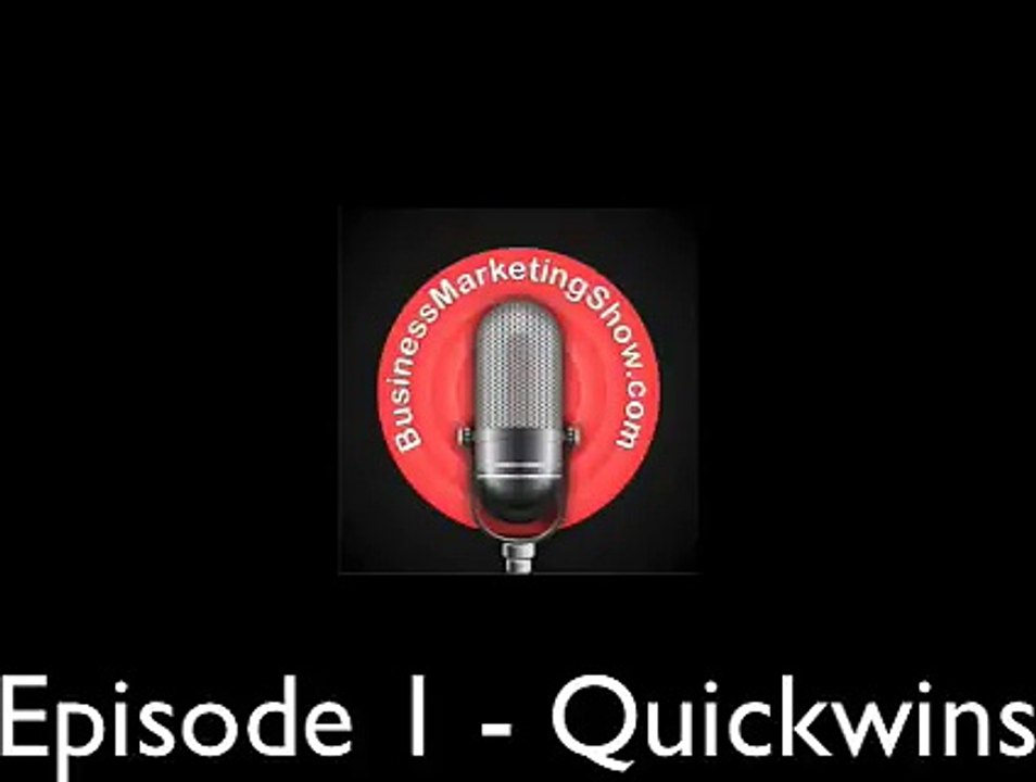 BMS1 - Quick Wins
