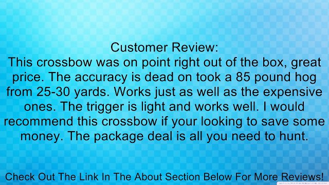 Carbon Express 20271 X-Force 350 Crossbow Kit (Rope Cocker, 3 Arrow Quiver, 3 Crossbolts, Rail Lubricant, 3 Practice Points, 4x32 Scope), Black Review