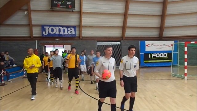 Victoire Leader D1 CONTRE D2 28/02/2015 Coupe de France de Futsal