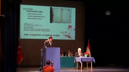 Macaristan'da "İslam'da Hoşgörü ve Merhamet" Programı
