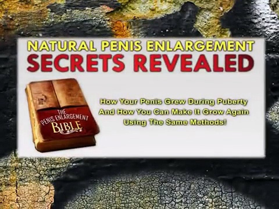 How To Make My Dick Bigger - Penis Enlargement Bible Review