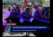 Municipalidad de Lima organizó festival por final de carnavales