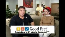 Good Feet Kansas City Store foot pain plantar fasciitis relief arch supports customers testimonials