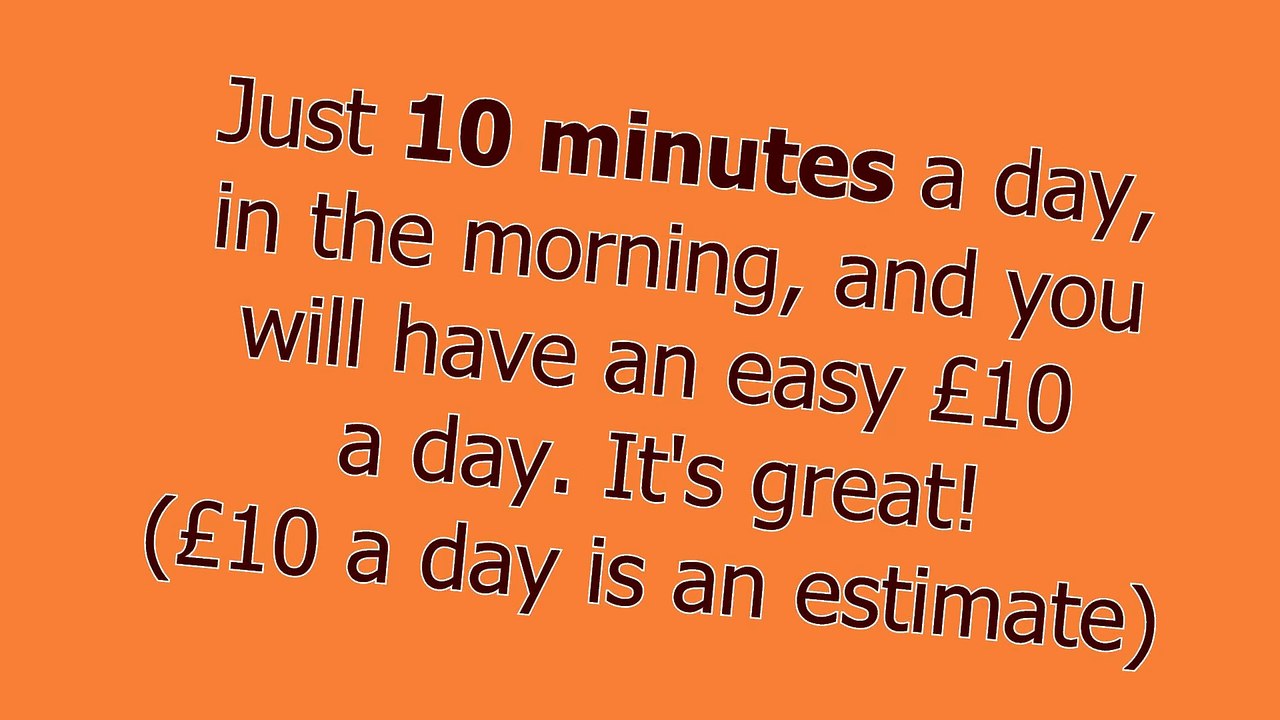 Make £10 a day - and do nothing!