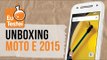 Moto E 2015 2º geração Motorola Smartphone XT1523, XT1506, XT1514 - Unboxing Brasil