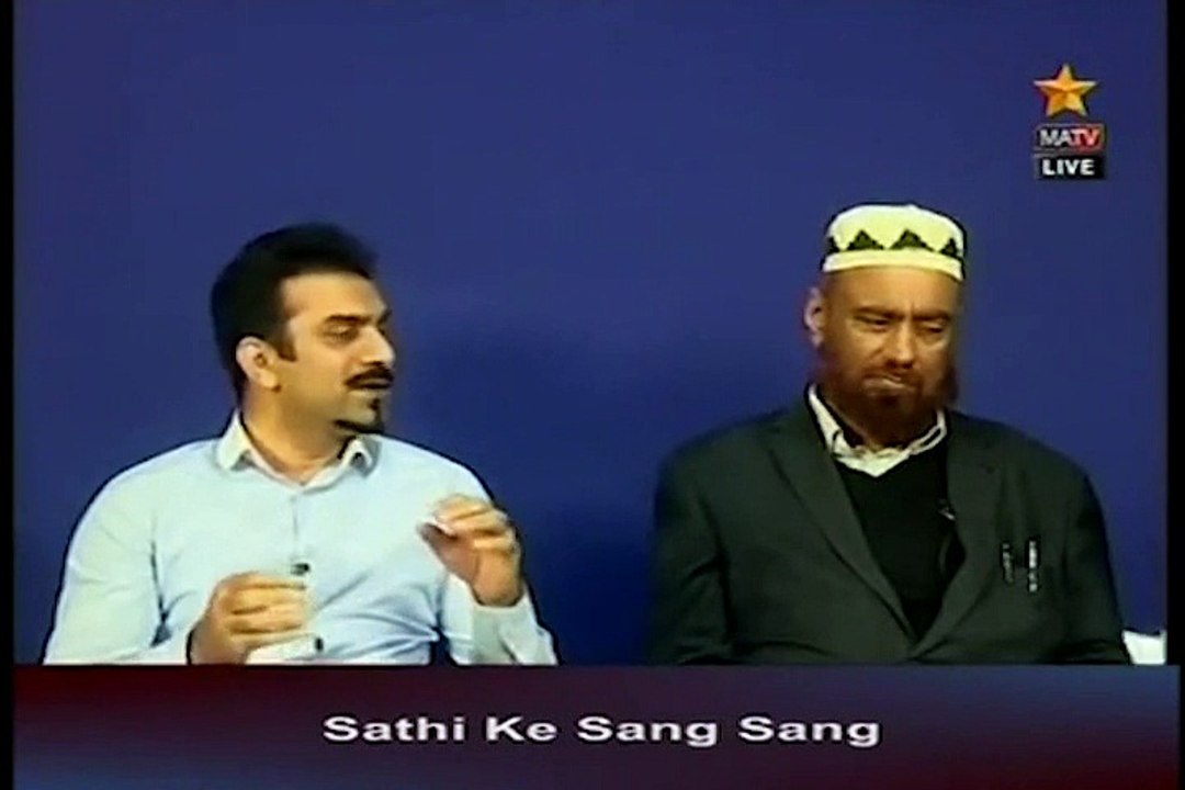 an interview with sath ludhyanwi on MATV