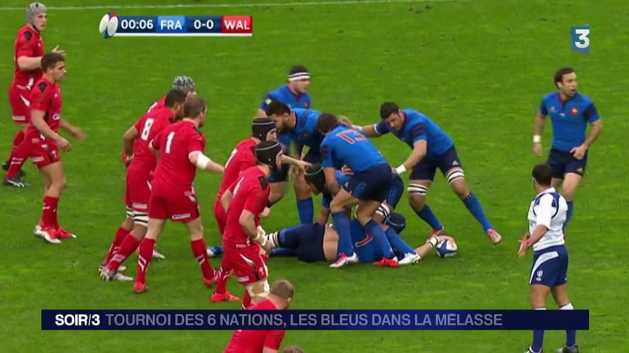 VI Nations : les Bleus douchés par le Pays de Galles