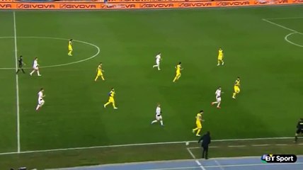 AC Milan boss Pippo Inzaghi's sublime touchline flick