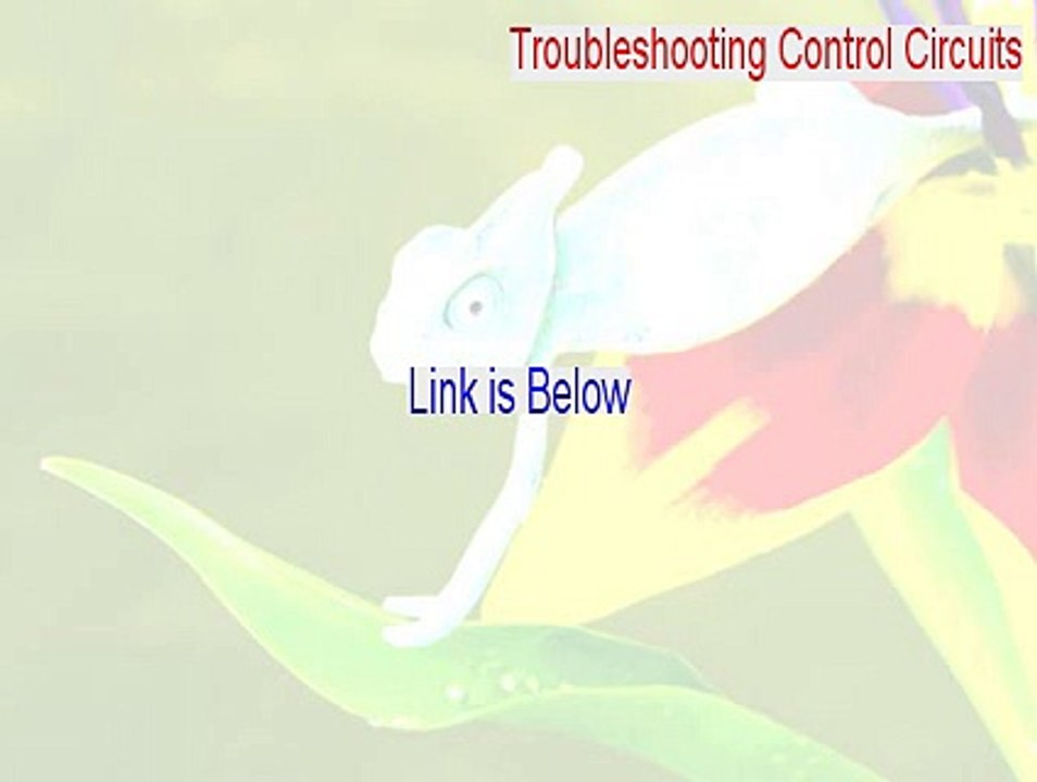 Troubleshooting Control Circuits Keygen [troubleshooting control circuits free]