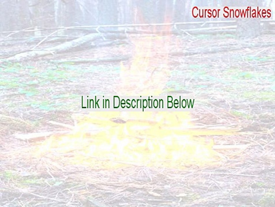 Cursor Snowflakes Download - Instant Download