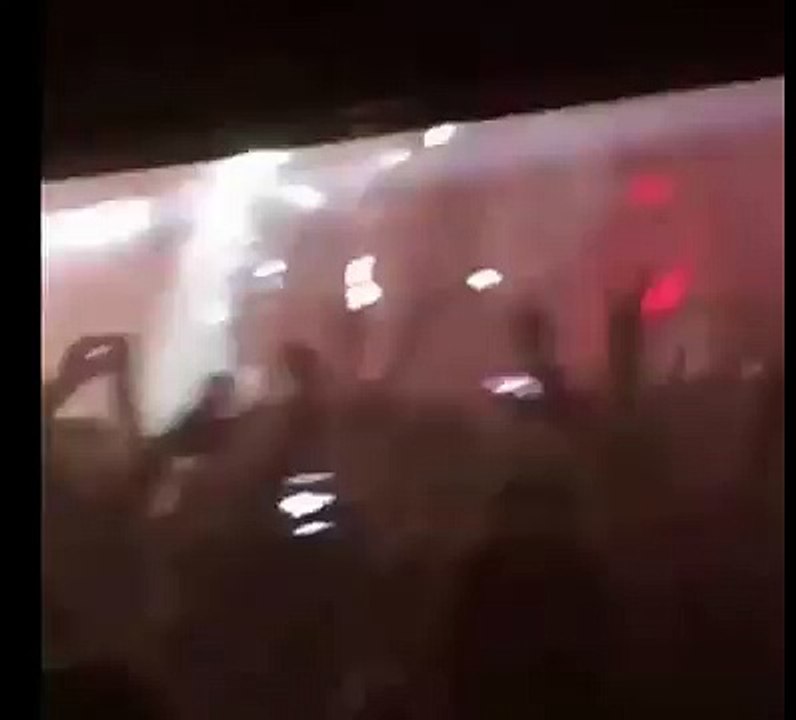 JOHNNY DEPP on stage with MARILYN MANSON in BRISBANE