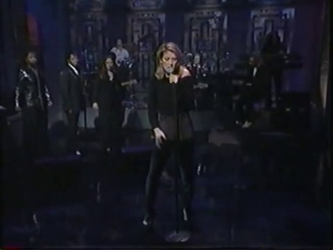 Céline Dion - A Natural Woman [Aretha Franklin] - Live David Letterman Tonight Show - 1997