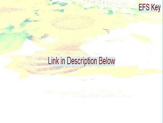 EFS Key Full Download (2015) - Legitimate Access