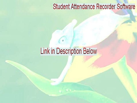 Student Attendance Recorder Software Download [Instant Download]