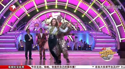 《与星共舞》20150201 李玟当评委与何洁pk电臀舞 好声音丁丁来踢馆