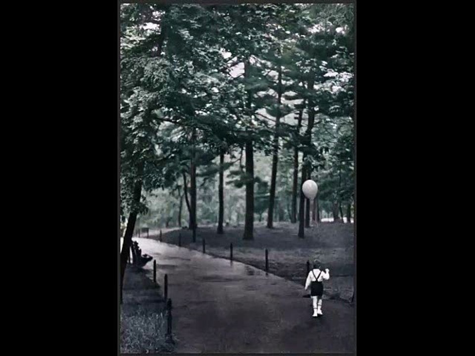Restoration/colorisation - child in Central Park (1965)