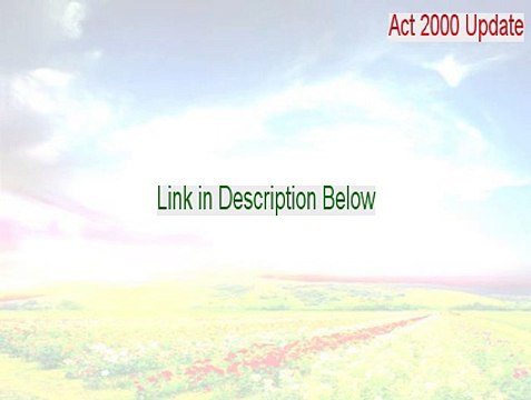 Act 2000 Update Keygen - Legit Download