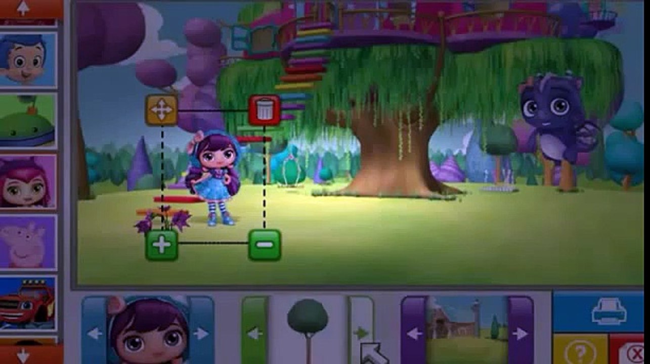 Little Charmers Sticker Picture Nickelodeon Full Cartoon Game For Toddlers