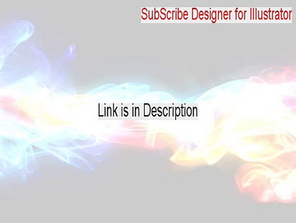 SubScribe Designer for Illustrator Cracked - Download Here