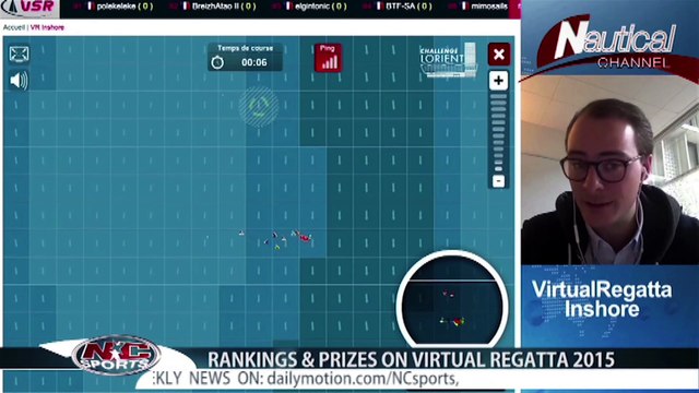 VR NcSports on air Nautical Channel - Mr Le Directeur