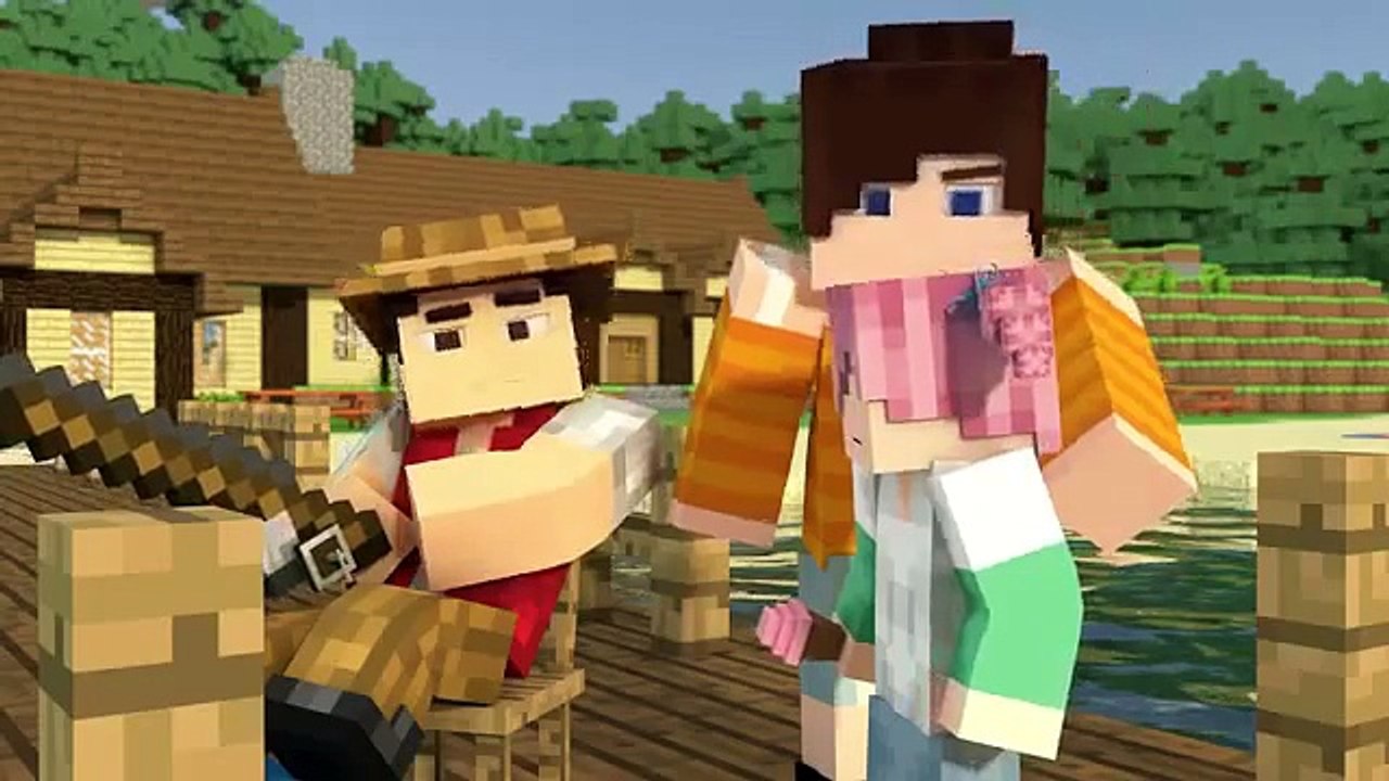 Minecraft animation
