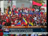 Nicolás Maduro encabeza concentración anti imperialista en Venezuela