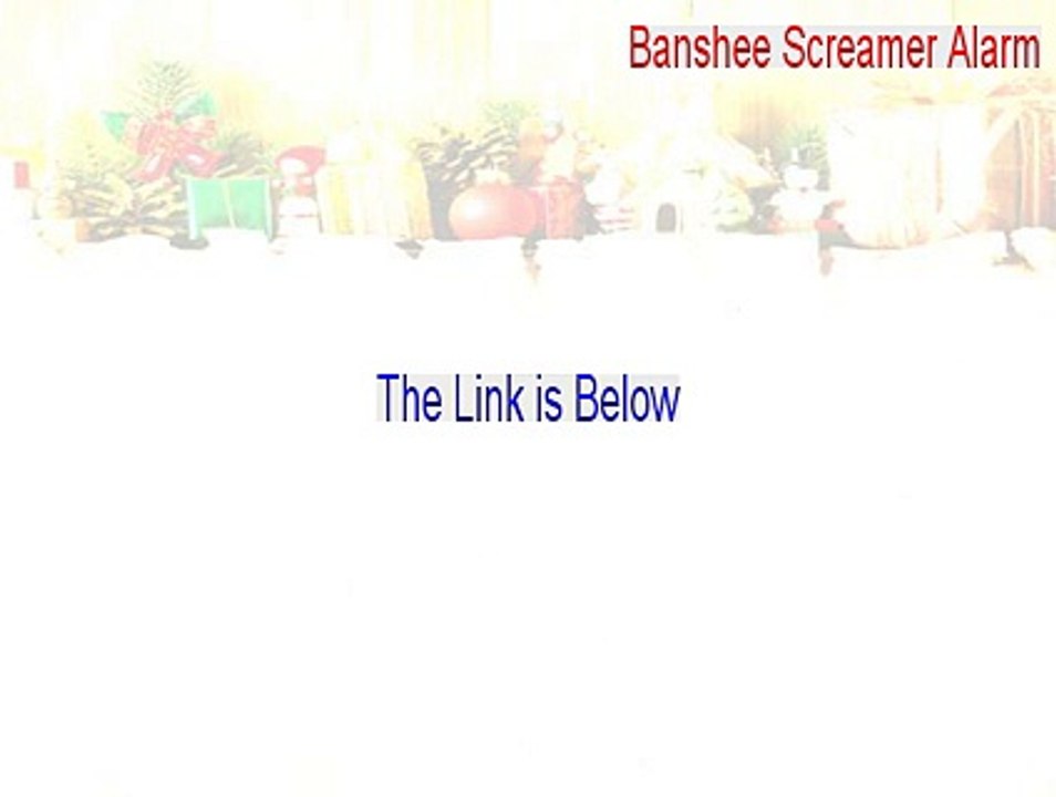 Banshee Screamer Alarm Keygen [banshee screamer alarm software 2015]