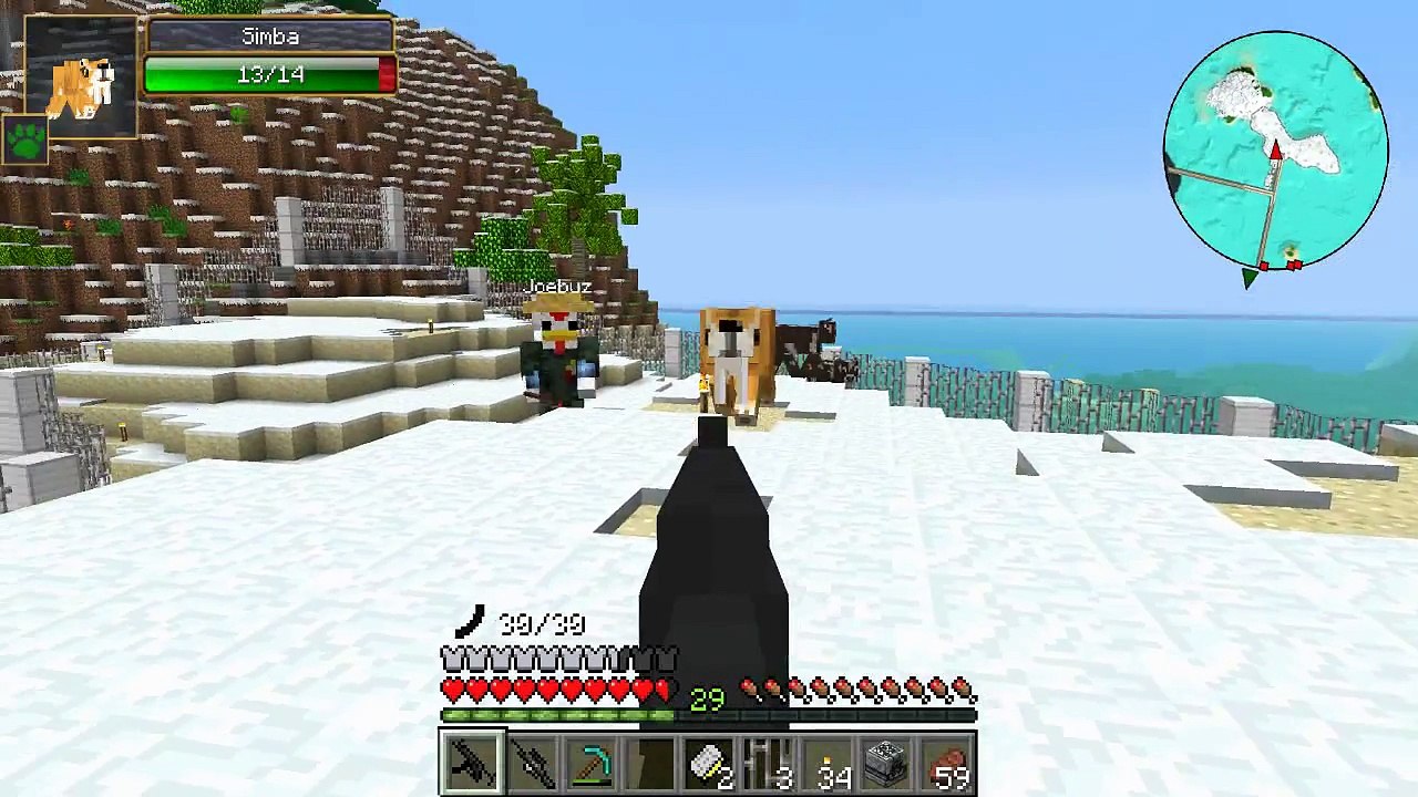 Minecraft Dinosaurs Jurassic Craft Modded Survival Ep 46! 'PREPARING FOR AN INVASION'.