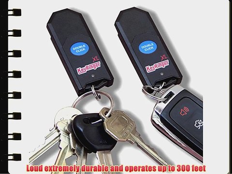 KeyRinger Key Finder locate items up to 300 feet away loudest available - guaranteed!