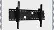 Black Tilting Wall Mount Bracket for Panasonic TH-42PX600U Plasma 42 inch HDTV TV
