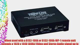 Tripp Lite 4-Port VGA with Audio over Cat5 / Cat6 Extender Splitter Transmitter 1920x1440 at