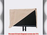 55 Inch Outdoor TV Cover (Full Flip Top Cover) - 12 sizes available