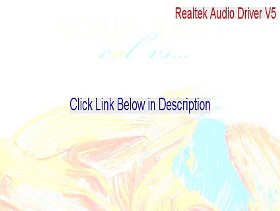 Realtek Audio Driver V5.10.0.5120.zip Download [realtek audio driver for compaq presario v5000 2015]