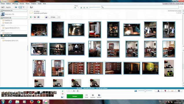 Tuto - Picasa 3 - Déplacer des photos et Renommer un dossier