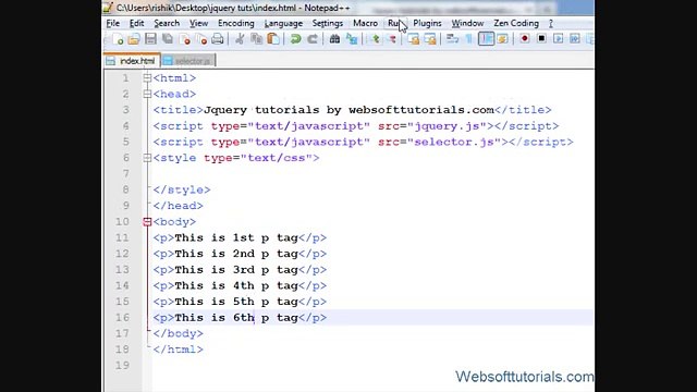 Jquery Tutorial in Urdu - Hindi - 13 - This Selector in Jquery