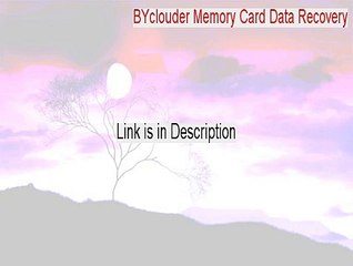 BYclouder Memory Card Data Recovery Download Free (Legit Download)