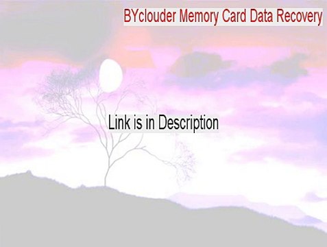BYclouder Memory Card Data Recovery Download Free (Legit Download)