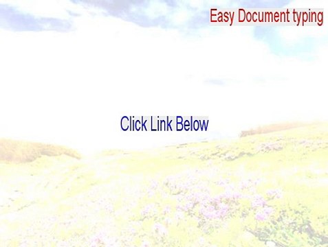 Easy Document typing Keygen [Legit Download 2015]
