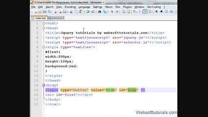 Jquery Tutorial in Urdu - Hindi - 20 - Jquery Click Event