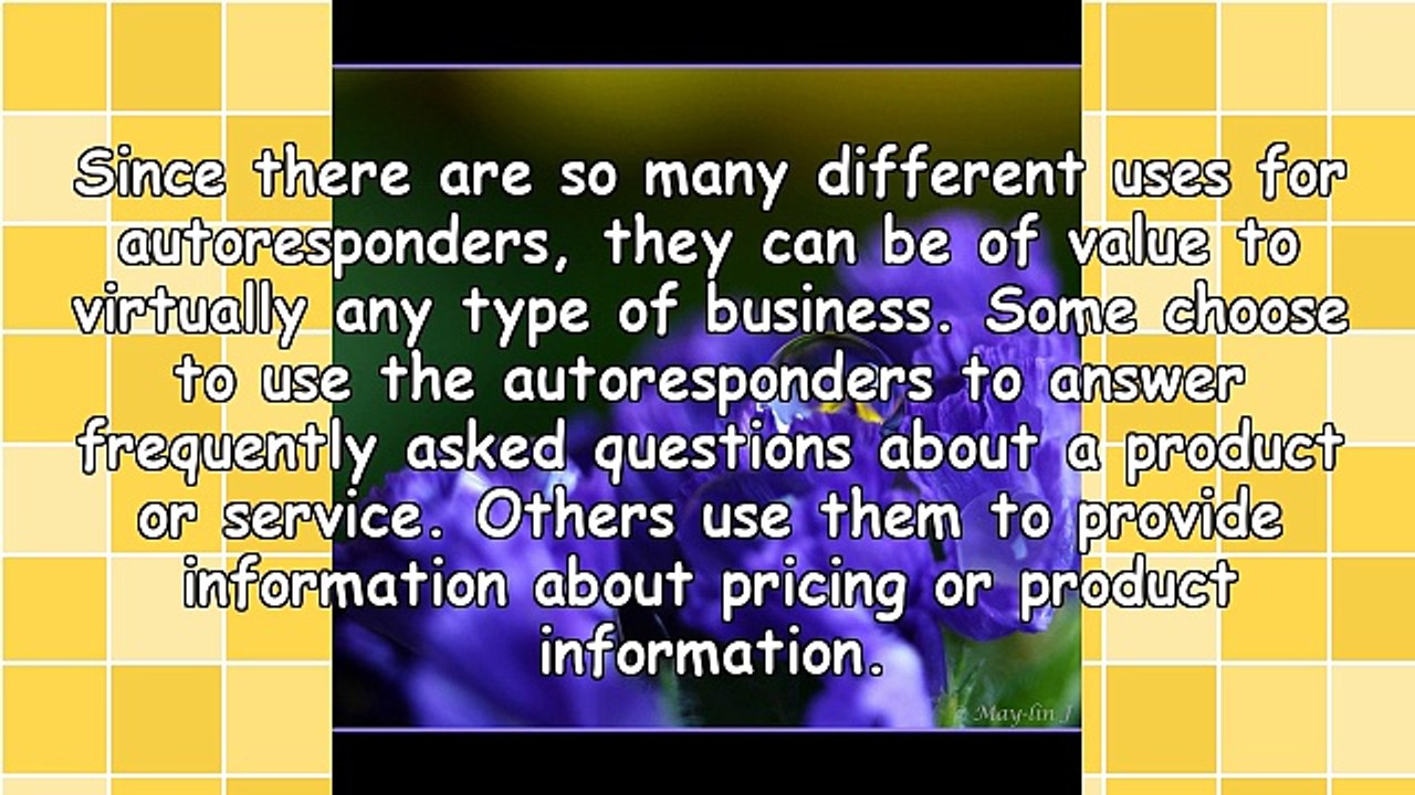 Autoresponders = Automatic Internet Marketing Success