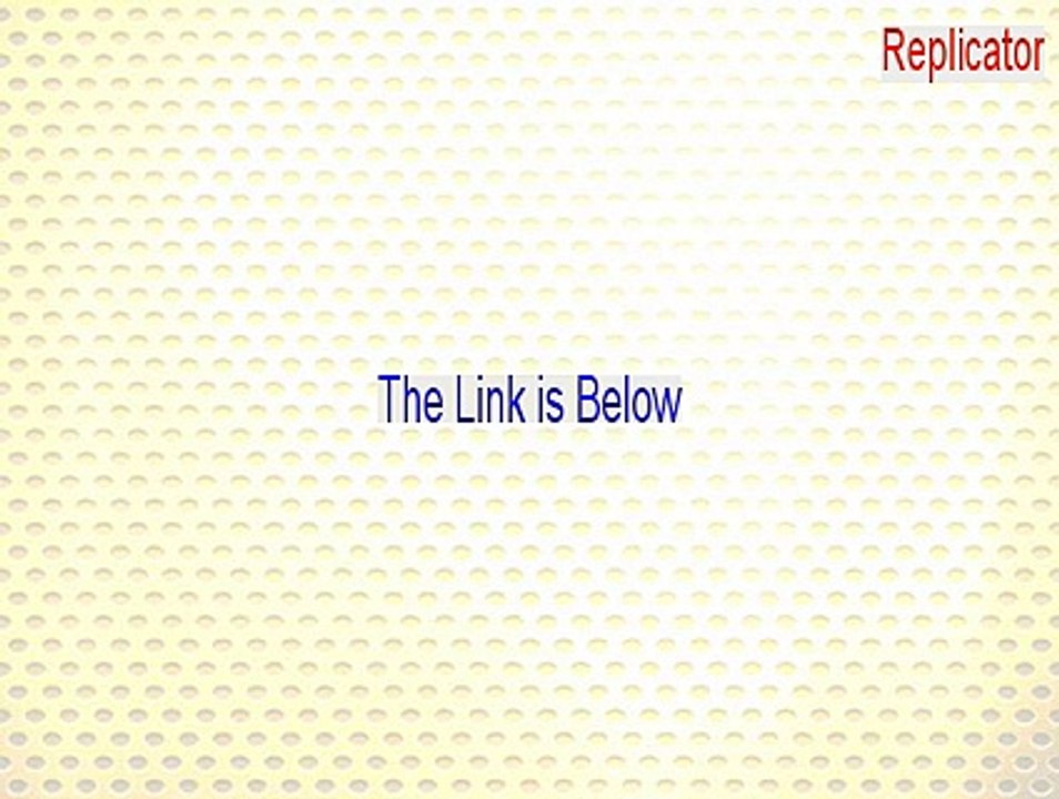 Replicator Download (Instant Download)