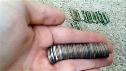 Silver Dime Coin Roll Hunting Success!