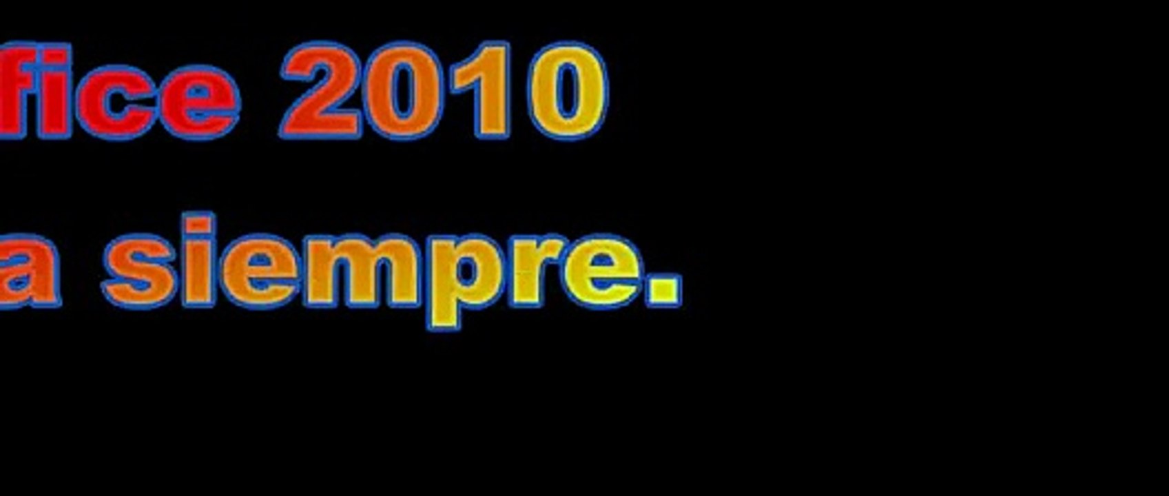 Activar Microsoft Office 2010 para siempre.
