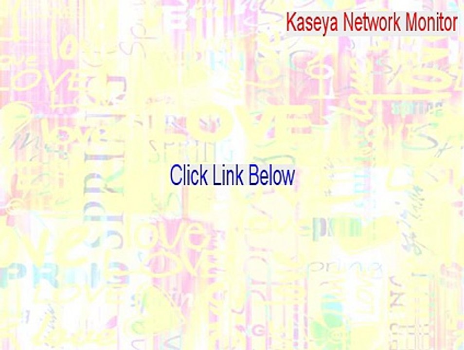 Kaseya Network Monitor Keygen - Kaseya Network Monitorkaseya network monitor
