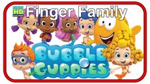 Finger Family (Bubble Guppies) Nursery Finger Family Rhyme - Children Song HD