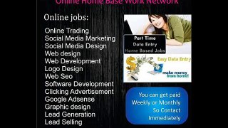 online Work At Home,