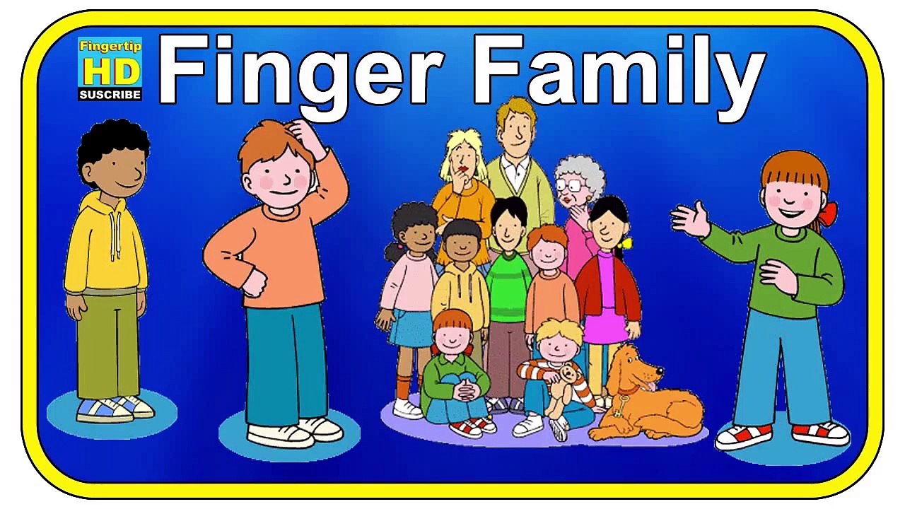 Finger Family Rhyme - With The Magic Key MY FINGER FAMILY RHYMES