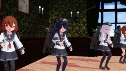 【艦これMMD】バカ提督と第六駆逐隊。【MAD-AMV】