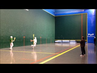 Pala Corta: Tarbes (F. Santolaria-B. Chatellier) contre Pau (L. Hourçourigaray-G. DeBaillenx)