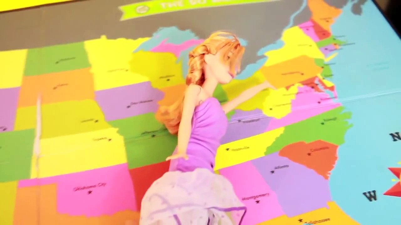 Frozen Competition Disney Anna & Kristoff LeapFrog US MAP Barbie Parody AllToyCollector